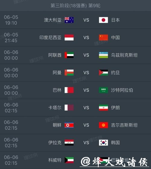 凌晨发布：世界杯赛程最新消息全览